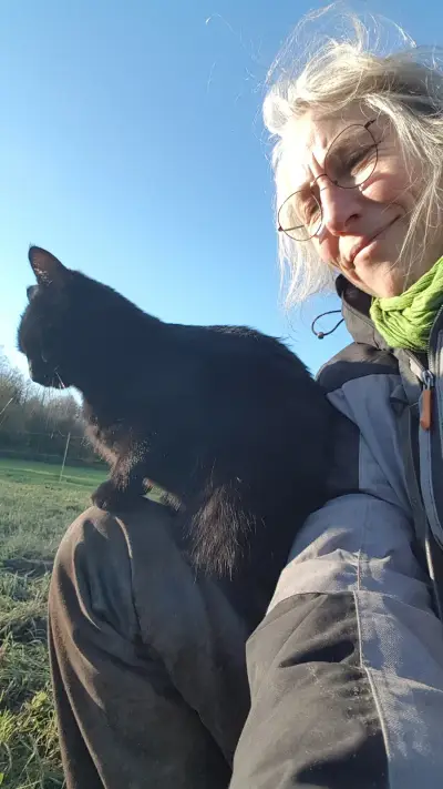Umgebauter Bauernhof mit 1 Hündin, 1 Katzen und 2 Pferden – Bild 6