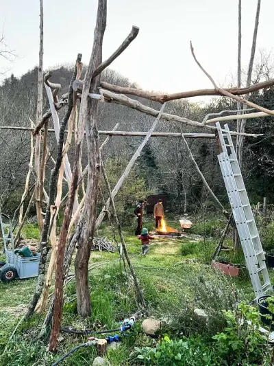 Paradis am Bach mitten im wilden Wald Umbriens – Bild 2