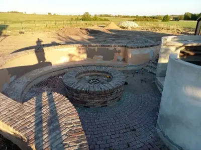 Fliesen legen gegen Urlaub im Luxus-Ferienhaus Ostsee Polen – Bild 3